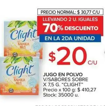 Carrefour Jugo En Polvo V/Sabores Sobre x 7,5g oferta