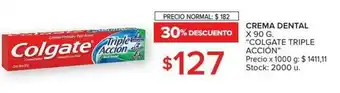 Carrefour Crema Dental x 90g oferta