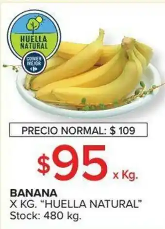 Carrefour Banana xkg oferta