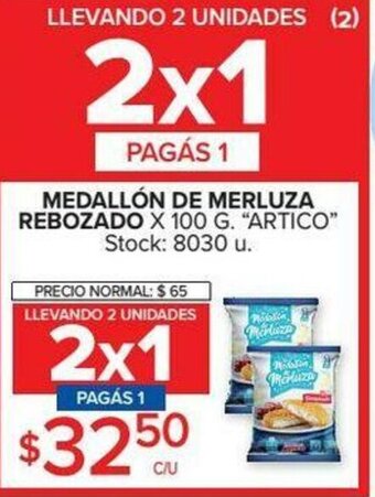 Carrefour Medallón De Merluza Rebozado x 100g oferta
