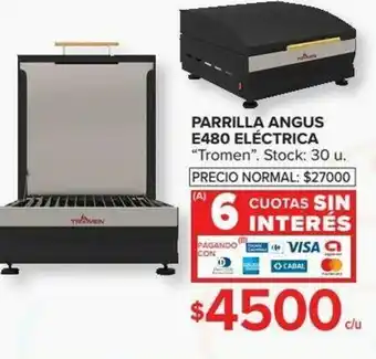 Carrefour Parrilla Angus E 480 Eléctrica oferta