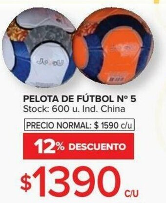 Carrefour Pelota De Fútbol N 5 oferta