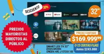 Hiper Audio SMART LED TV 32" BKEN BROWN oferta