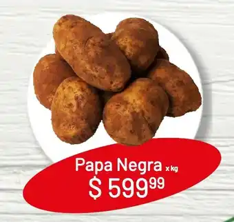 Makro Papa Negra x kg oferta