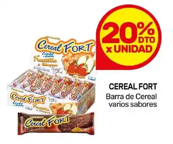 Nini Mayorista CEREAL FORT Barra de Cereal varios sabores oferta