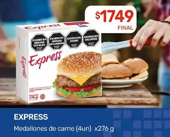 Nini Mayorista EXPRESS Medallones de carne (4un) x276 g oferta
