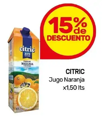 Nini Mayorista CITRIC Jugo Naranja x1,50 Its oferta