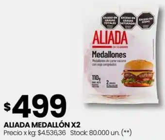 Changomas ALIADA MEDALLÓN X2 oferta