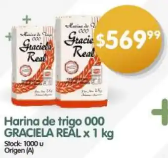 Supermercados Buenos Días Harina de trigo 000 GRACIELA REAL x 1kg oferta