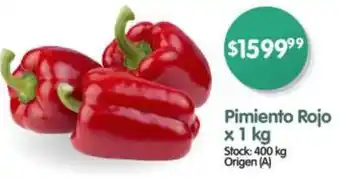 Supermercados Buenos Días Pimiento Rojo x 1kg oferta