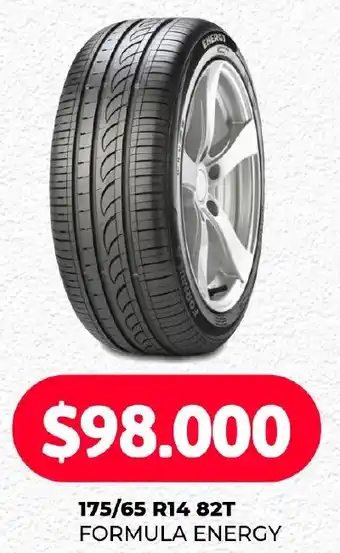 Supermercados Tadicor 175/65 R14 82T FORMULA ENERGY oferta