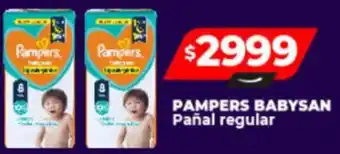 Supermayorista Vital PAMPERS BABYSAN Pañal regular oferta