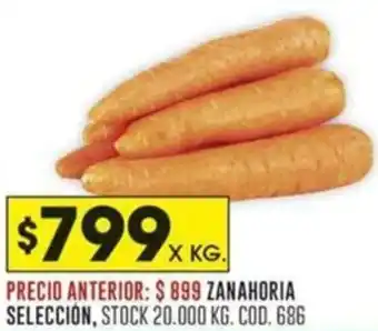 Coto ZANAHORIA SELECCIÓN X KG oferta