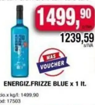Maxiconsumo ENERGIZ.FRIZZE BLUE x 1It oferta