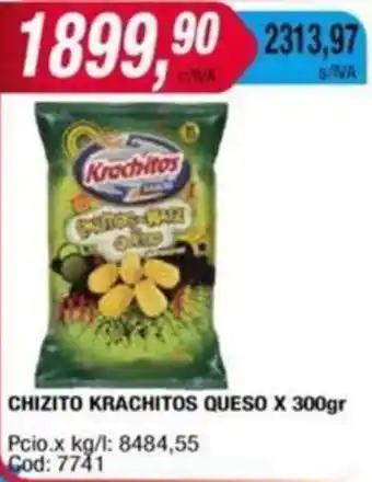 Maxiconsumo CHIZITO KRACHITOS QUESO X 300gr oferta