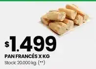 Changomas Pan frances oferta