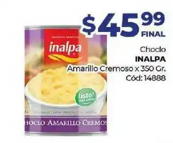 Diarco Choclo Inalpa Amarillo Cremoso x 350gr oferta