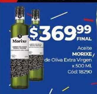 Diarco Aceite Morixe De Oliva Extra Virgen x 500ml oferta