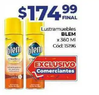Diarco Lustramuebles Blem x 360ml oferta