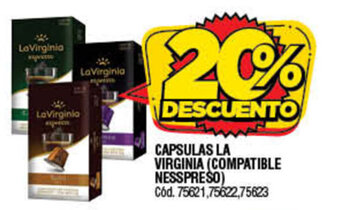 Supermercados Yaguar Capsulas La Virginia oferta