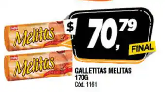 Supermercados Yaguar Melitas Galletitas 170g oferta