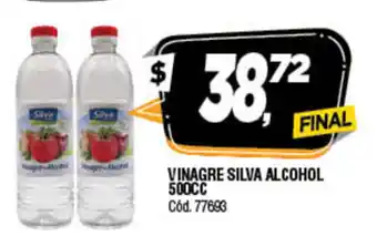 Supermercados Yaguar Vinagre Silva alcohol 500cc oferta