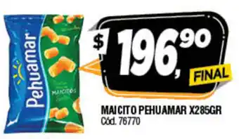 Supermercados Yaguar Pehuamar Maicitos x 285gr oferta