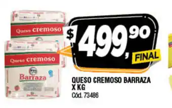 Supermercados Yaguar Queso Cremoso Barraza xkg oferta