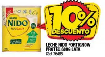 Supermercados Yaguar Leche Nido Fortigrow Protec 800g Lata oferta