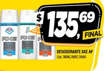 Supermercados Yaguar Axe Desodorante Ap oferta