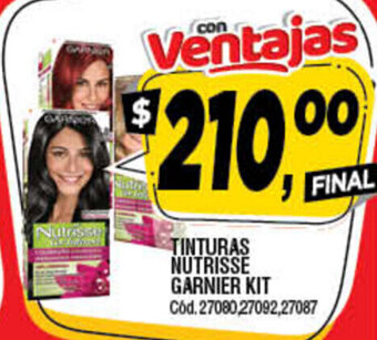 Supermercados Yaguar Tinturas Nutrisse Garnier Kit oferta