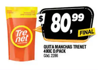 Supermercados Yaguar Trenet Quita Manchas 400cc oferta