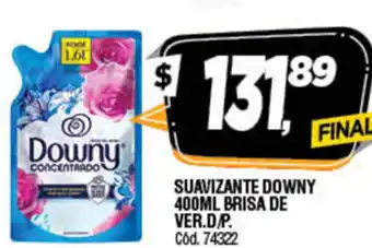 Supermercados Yaguar Downy Suavizante 400ml Brisa de Ver D/P oferta