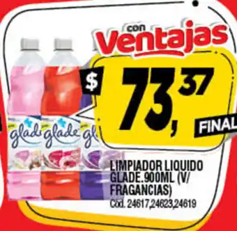 Supermercados Yaguar Glade Limpiador Liquido 900ml oferta