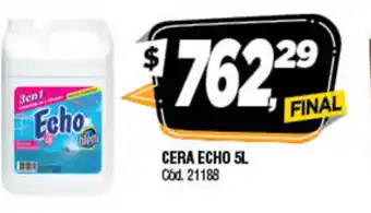 Supermercados Yaguar Echo Cera 5l oferta
