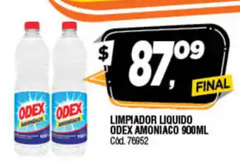Supermercados Yaguar Odex Limpiador Liquido Amoniaco 900ml oferta