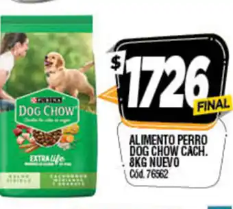 Supermercados Yaguar Dog Chow Alimento Perro Cach 8kg oferta
