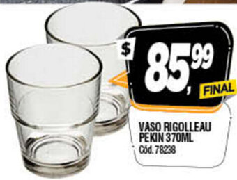 Supermercados Yaguar Vaso Rigolleau Pekin 370ml oferta