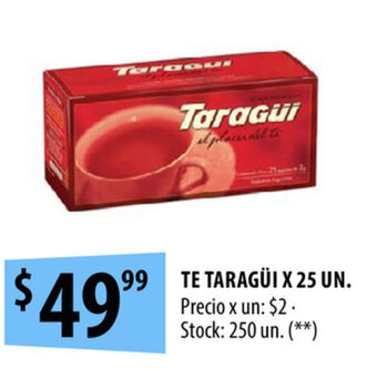 Punto Mayorista Te Taragúi x 25un oferta