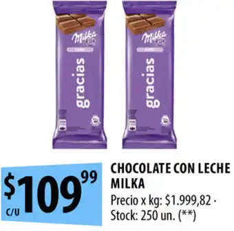 Punto Mayorista Milka Chocolate Con leche oferta