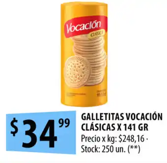 Punto Mayorista Vocación Galletitas Clásicas x 141gr oferta