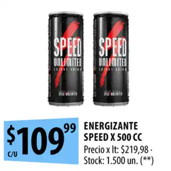 Punto Mayorista Energizante Speed x 500cc oferta