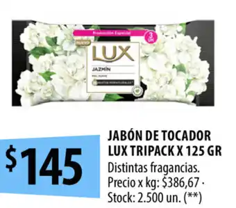 Punto Mayorista Lux Jabón De Tocador Tripack x 125gr oferta