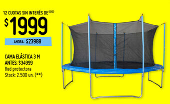 Punto Mayorista Cama Elástica 3m oferta