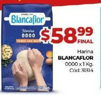 Diarco Blancaflor Harina 0000 x 1 kg oferta