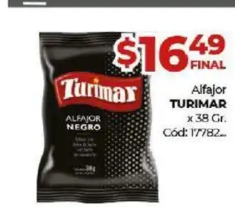 Diarco Turimar Alfajor x 38gr oferta