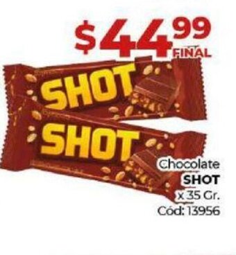 Diarco Shot Chocolate x 35 gr oferta