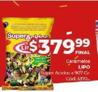 Diarco Lipo Caramelos Super Acidos x 907gr oferta