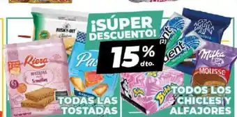 Diarco Todos Los Chicles Y Alfajores Todas Las Tostadas oferta