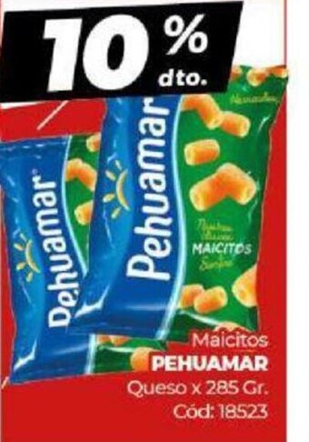 Diarco Pehuamar Maicitos Queso x 285gr oferta